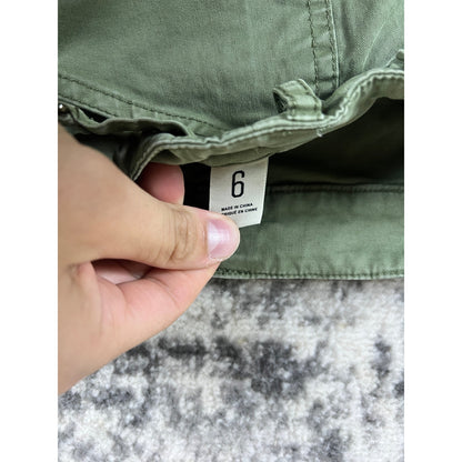 BDG Green Wide Leg Tactical Pants - 6