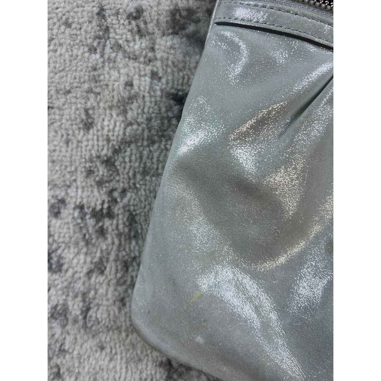 Vintage Coach Poppy White Pearl Shoulder Bag