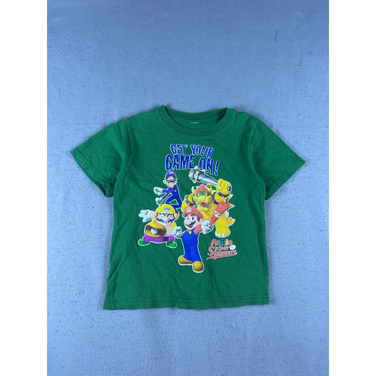 Nintendo Mario Super Sluggers T-Shirt Youth - S