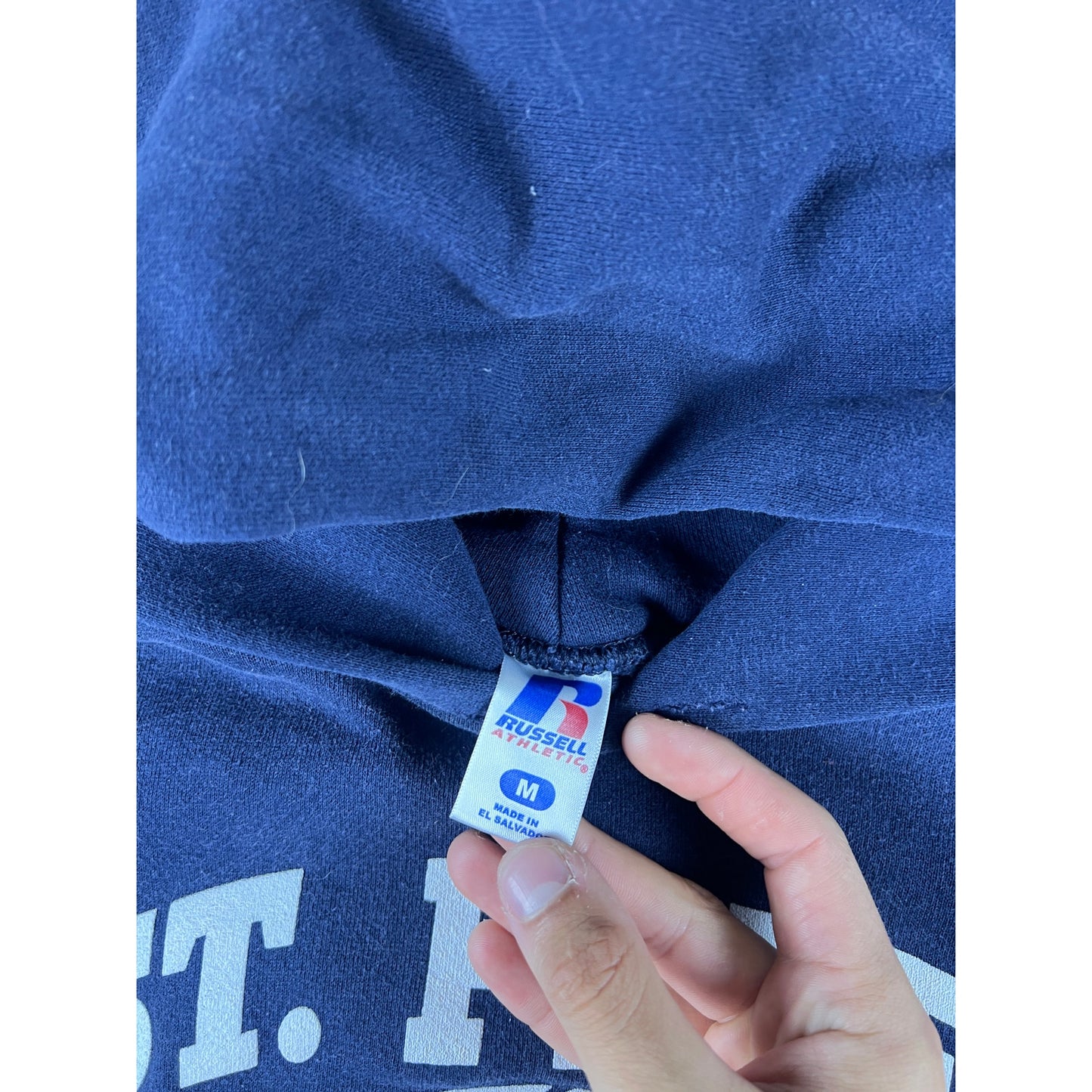 Vintage St Peter Basketball Hoodie - M