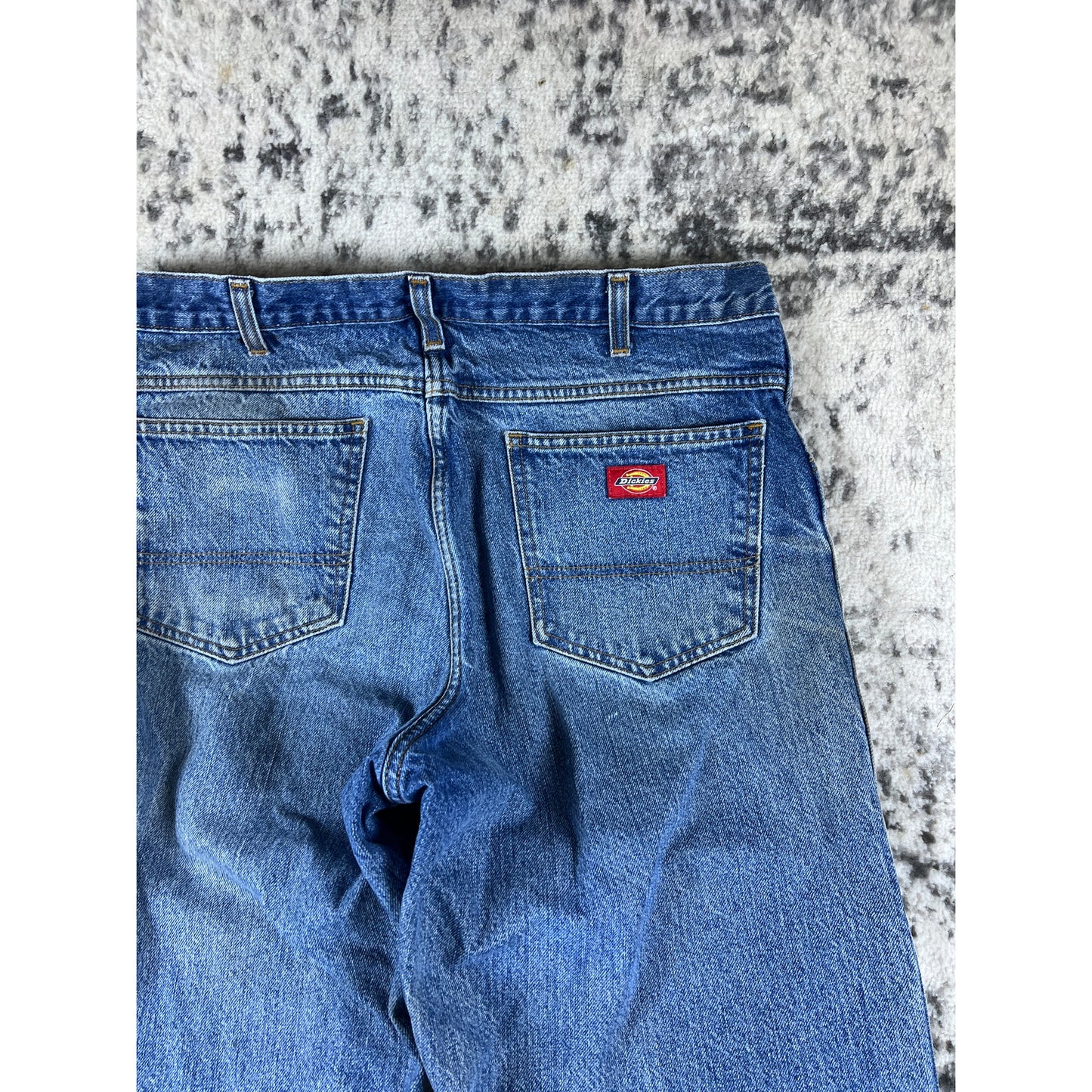 Vintage Denim Blue Dickie Carpenter Pants - 36