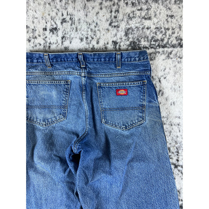 Vintage Denim Blue Dickie Carpenter Pants - 36