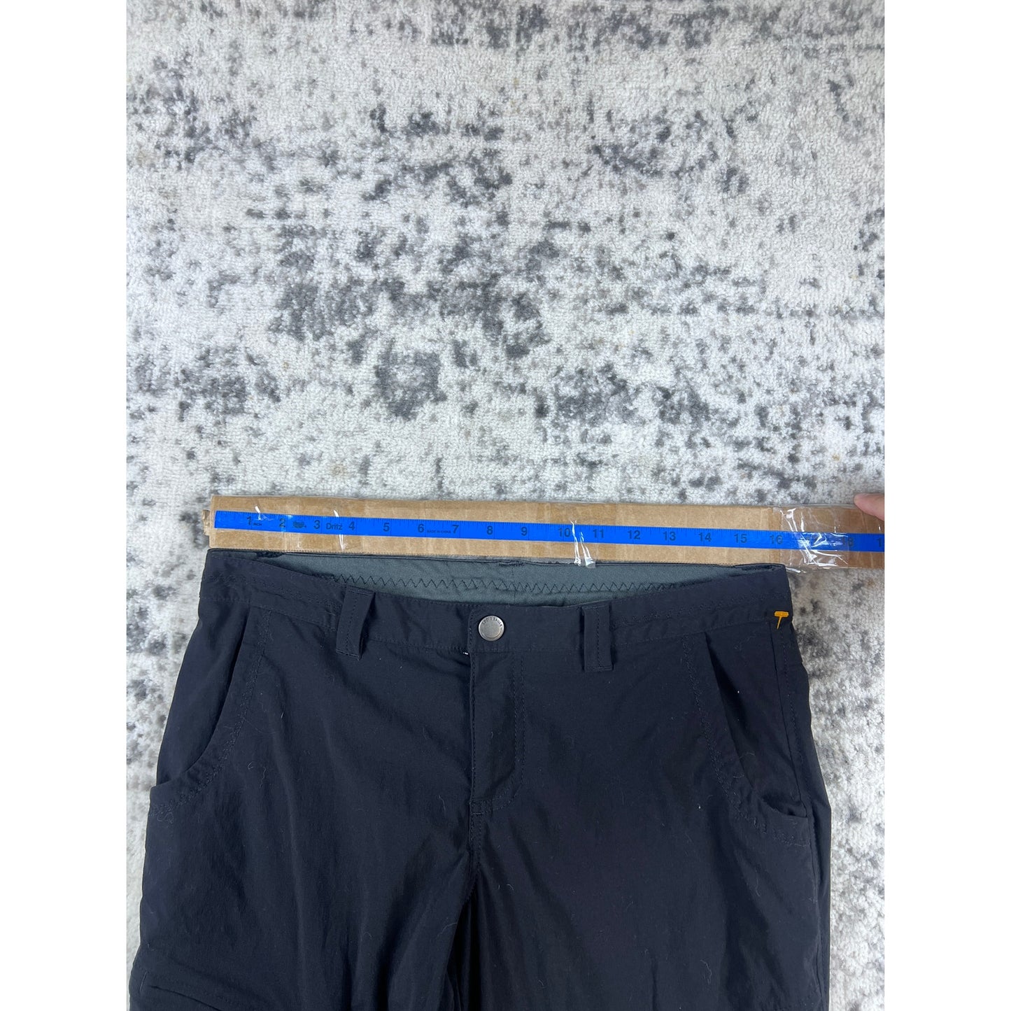 Eddie Bauer TRAVEX Black Pocket Outdoor Pants - 8