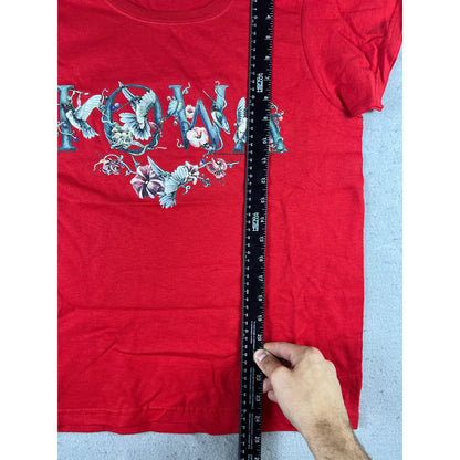Iowa Floral Hummingbird Top Womens - M