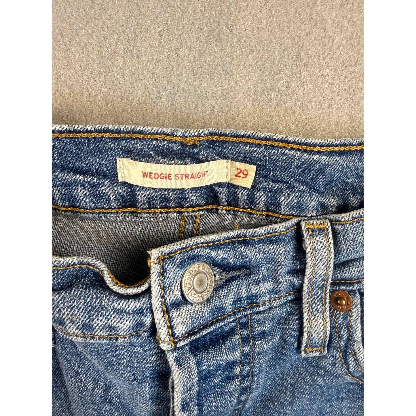 Levi's Wedgie Straight Jeans - 29x25