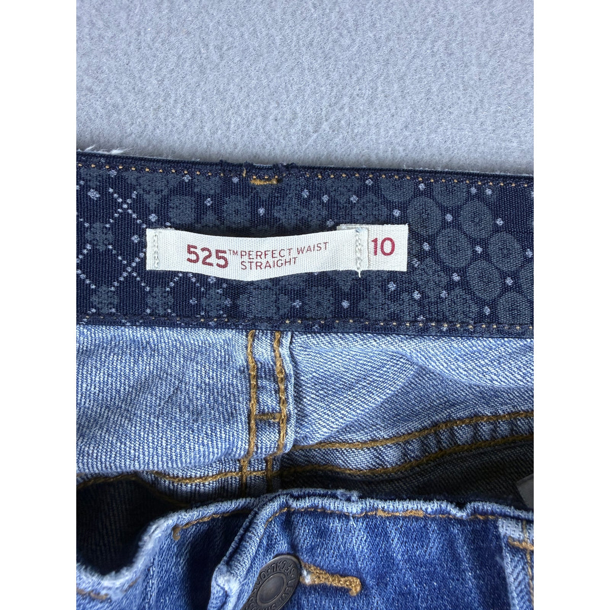 Levi's 525 Perfect Waist Straight Jeans - 10