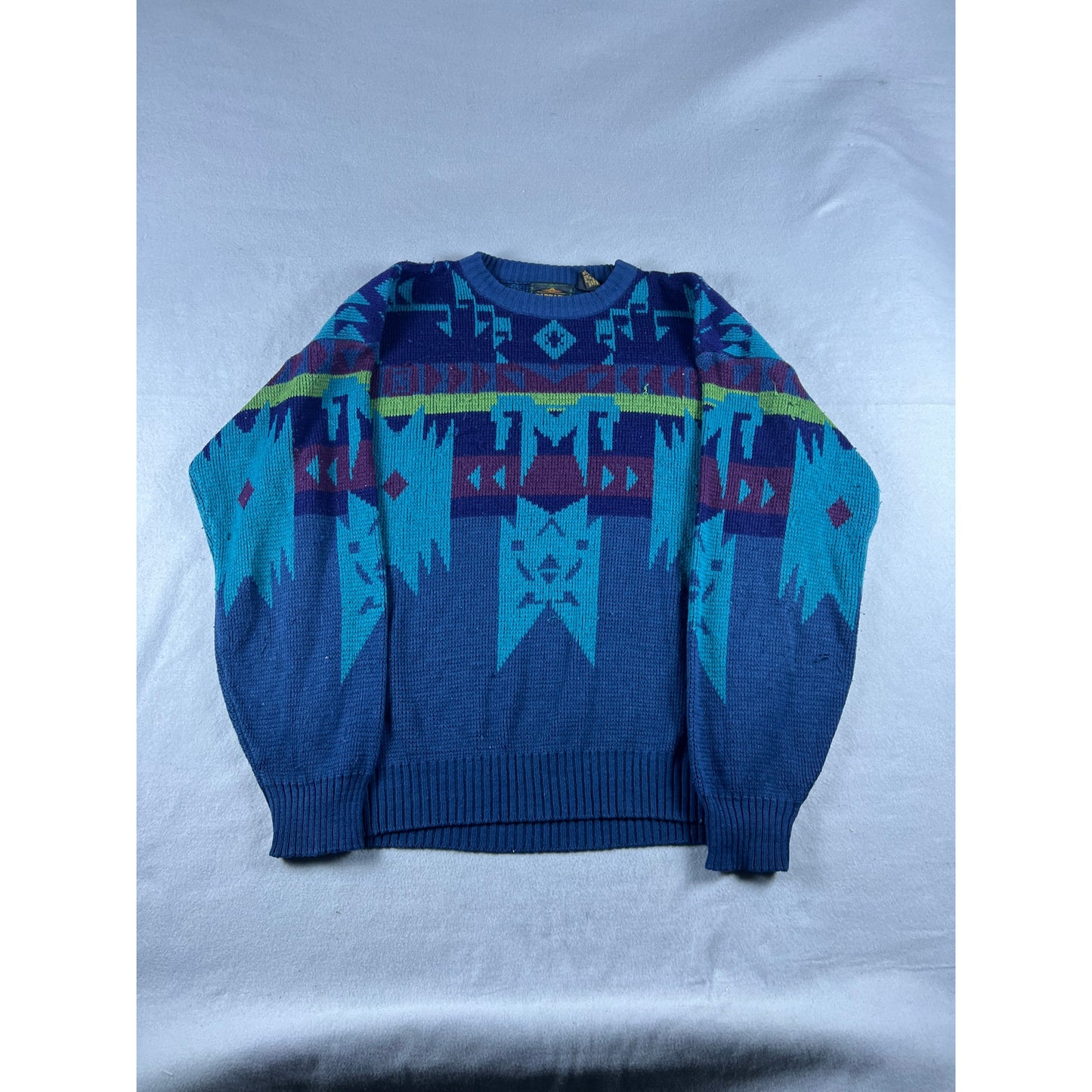 Vintage Barnaby Southwestern Aztec Sweater - 2XLT