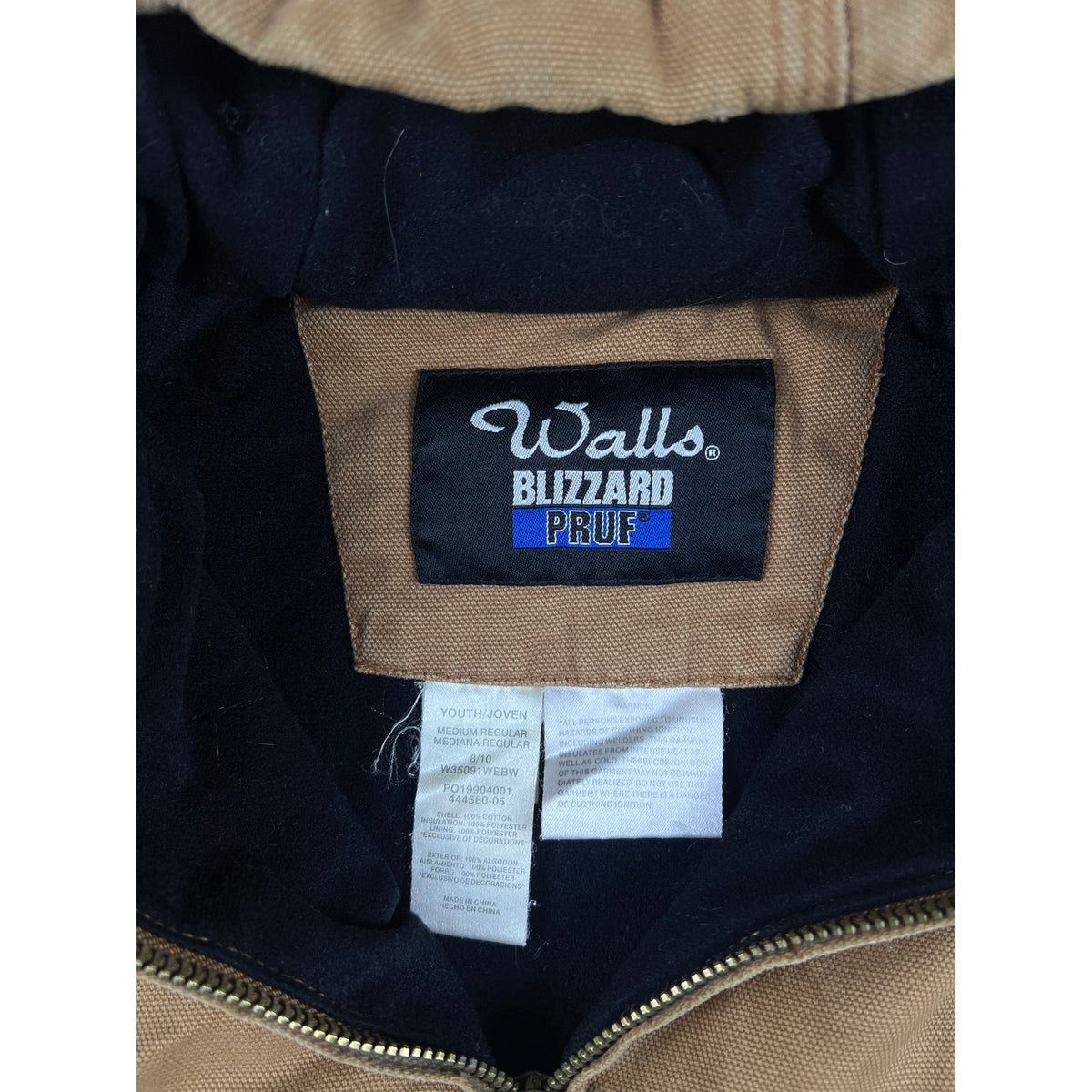 Walls Blizzard Pruf Work Jacket Youth 8-10
