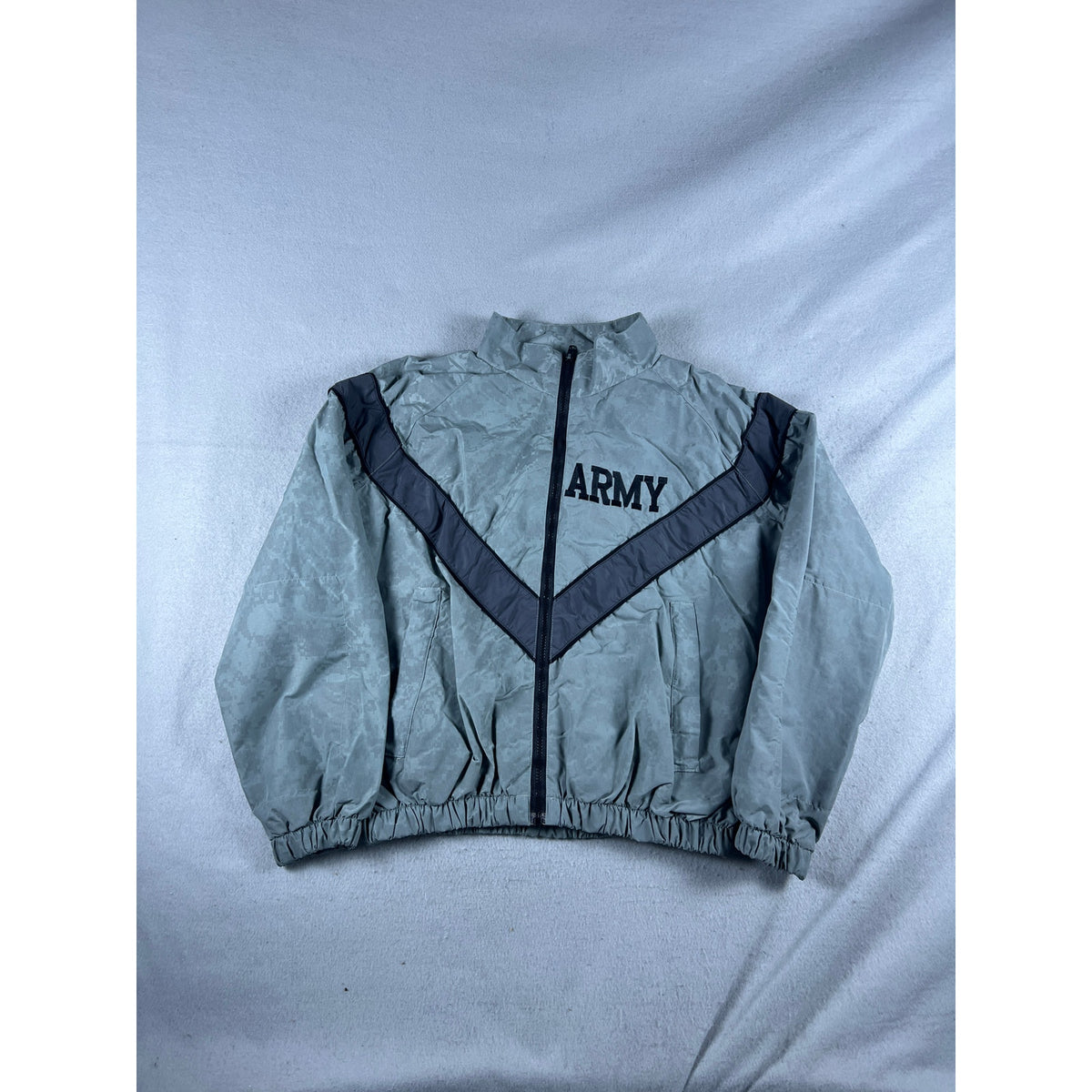 US Army IPFU Digital Camo Reflective Windbreaker Jacket - XS