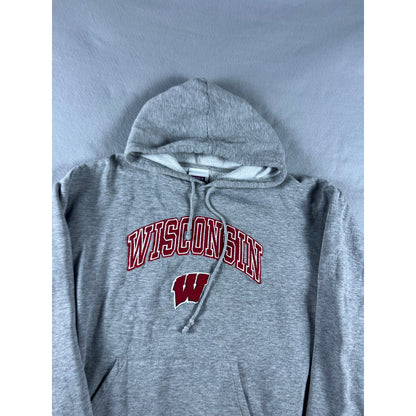 Vintage Wisconsin Badgers Sweatshirt Hoodie - L