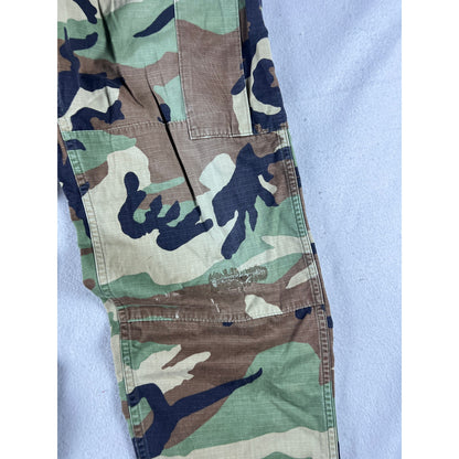 Vintage BDU Military Camo Ripstop Cargo Pants - 33x31