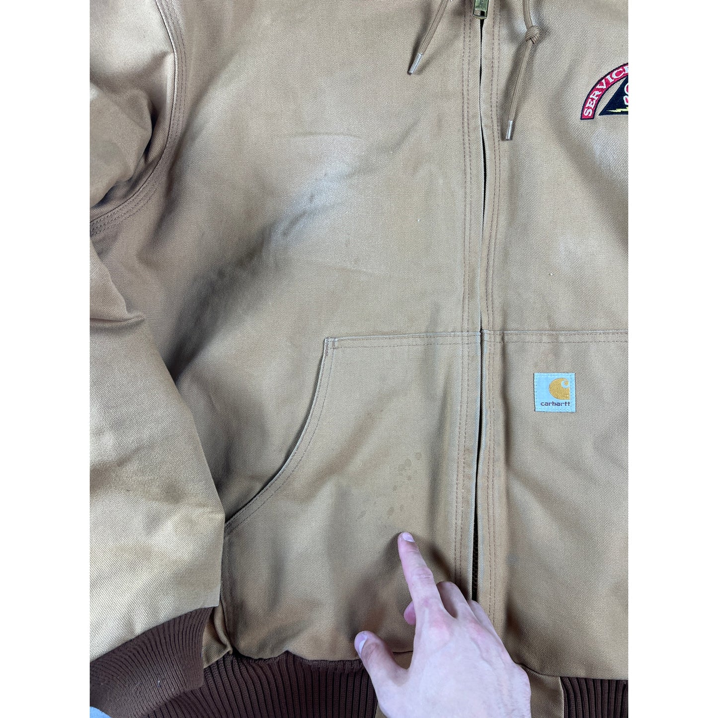 Vintage Carmel Tan Carhartt Jacket - XXL
