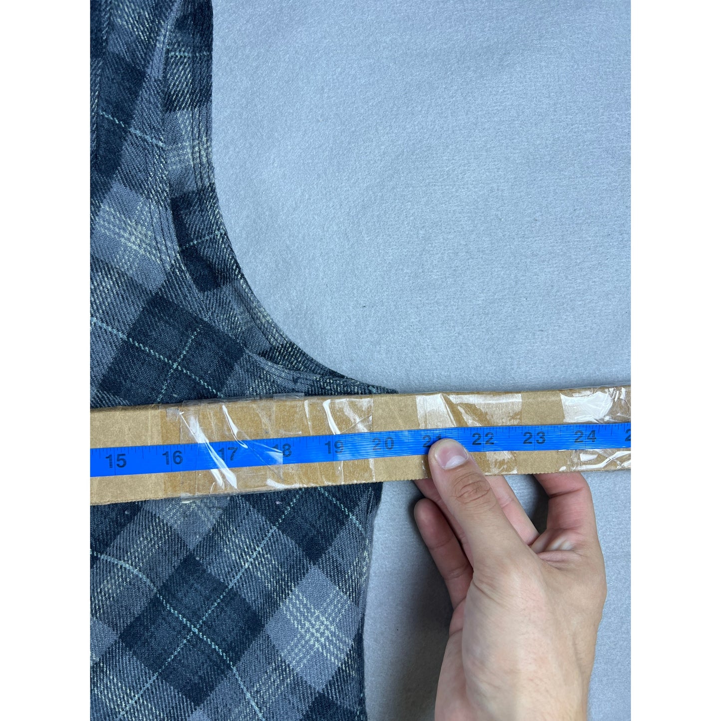 Sonoma Y2k Fur Hooded Stripped Vest - L
