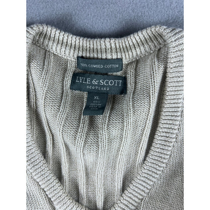 Lyle & Scott Preppy Sweater Vest - XL