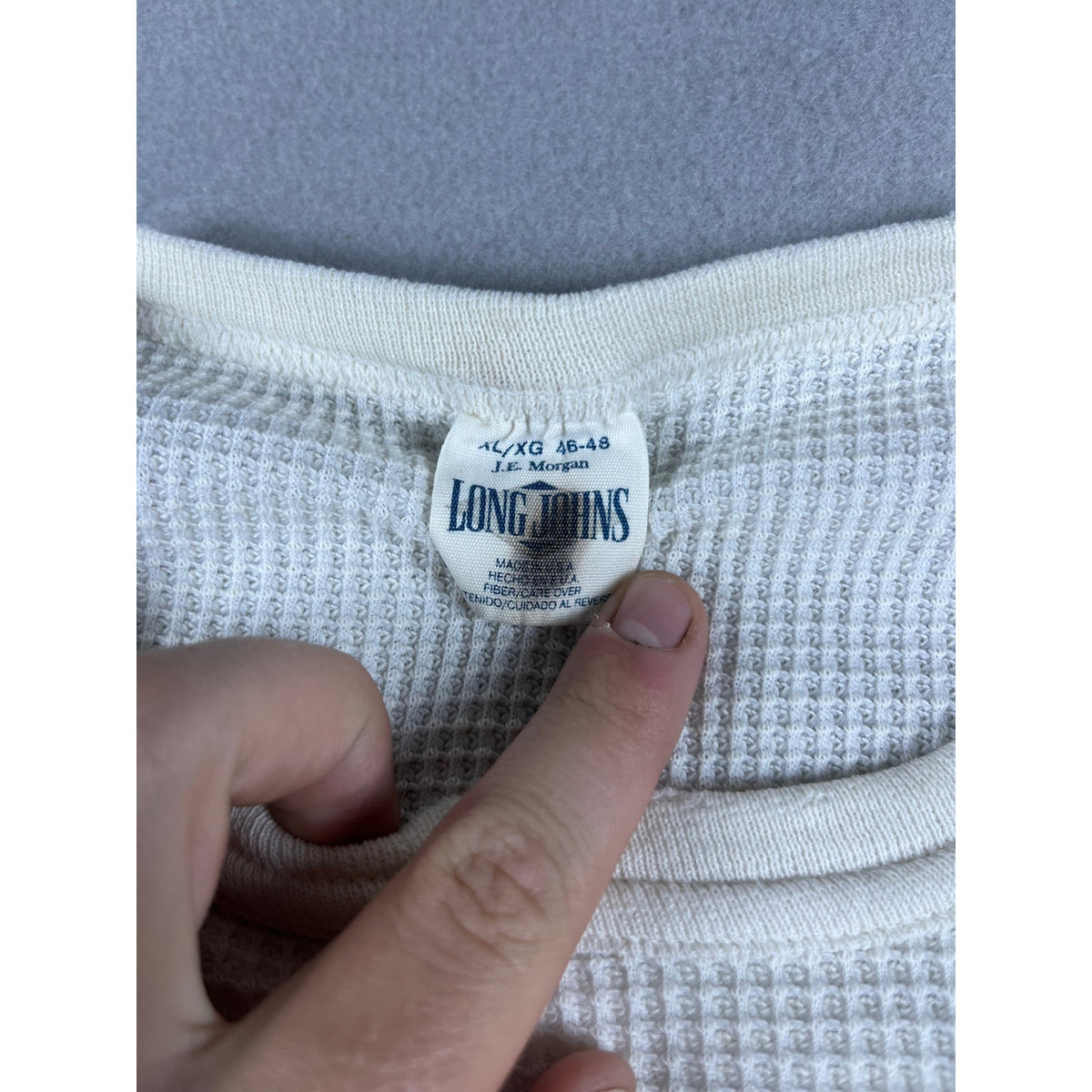 Vintage JE Morgan Long Johns Thermal Shirt - XL