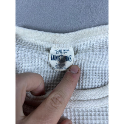 Vintage JE Morgan Long Johns Thermal Shirt - XL