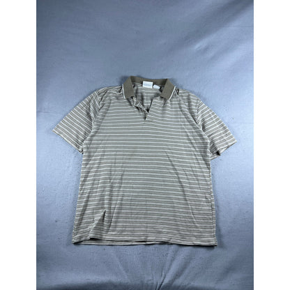 Knightsbridge Striped Polo Shirt - XL