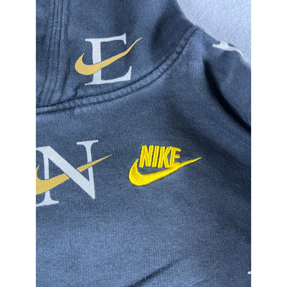 Nike Spellout All Over Print Hoodie Youth - XL