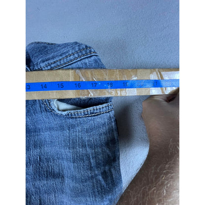 Silver Bootcut Cowboy Jeans - 34x29