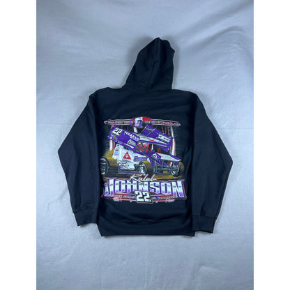 Kaleb Johnson 22 Sprint Car Racing Hoodie - M