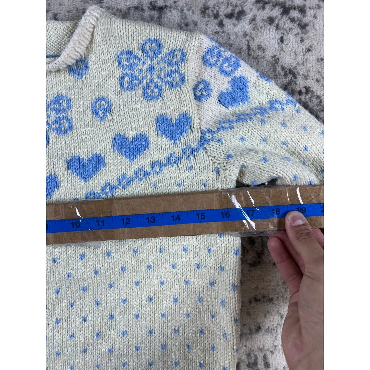 Vintage Handknitted Sweater - XS