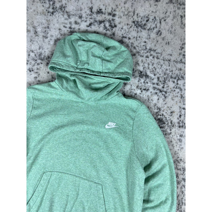 Nike Teal Green Spellout Hoodie - XL
