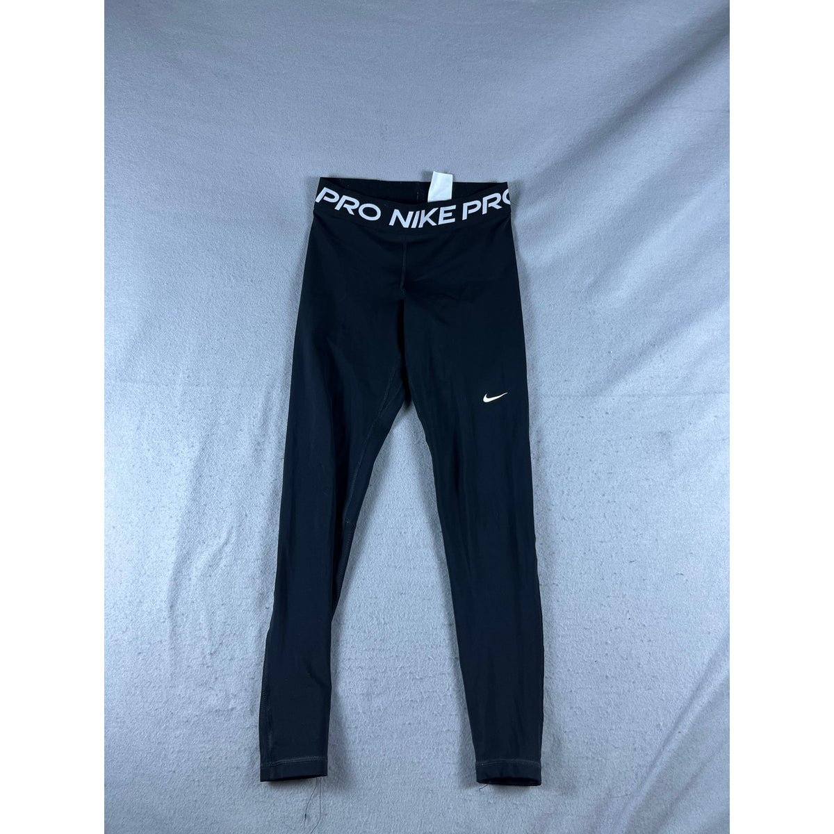 Nike Mid-Rise Mesh-Panelled Leggings Womens - M