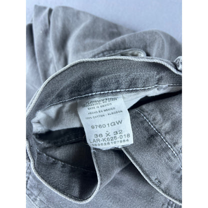 Wrangler Relaxed Fit Washed Denim Jeans - 36x32
