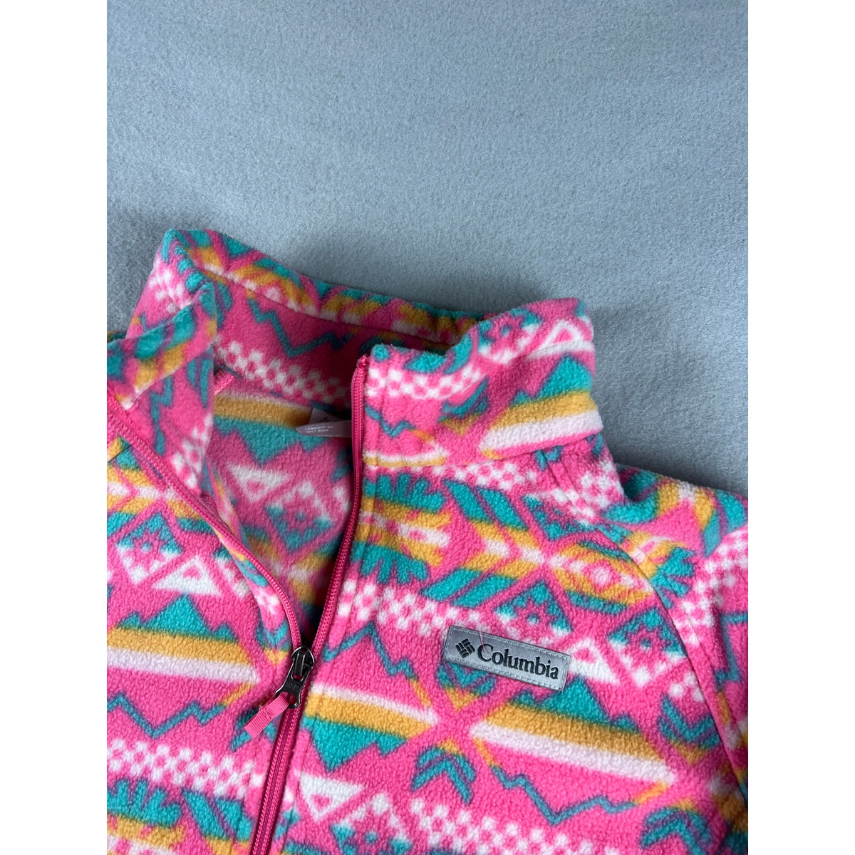 Columbia Aztec Fleece Jacket - Girl XL