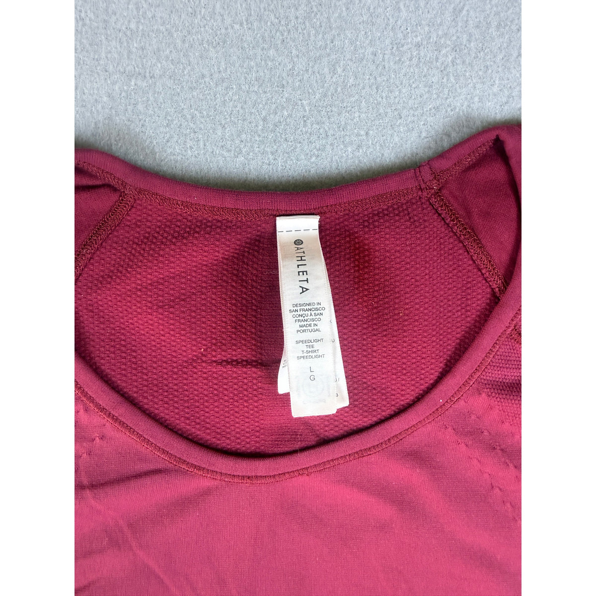 Athleta Speedlight Seamless Tee - L