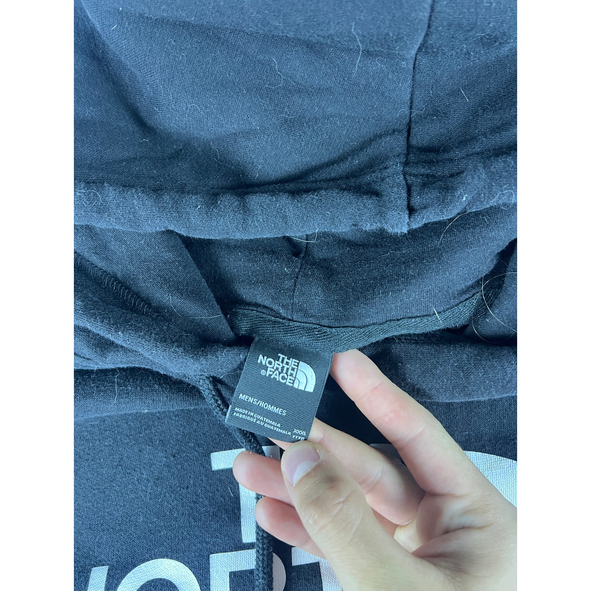 The North Face Spellout Hoodie Sweatshirt - 3XL