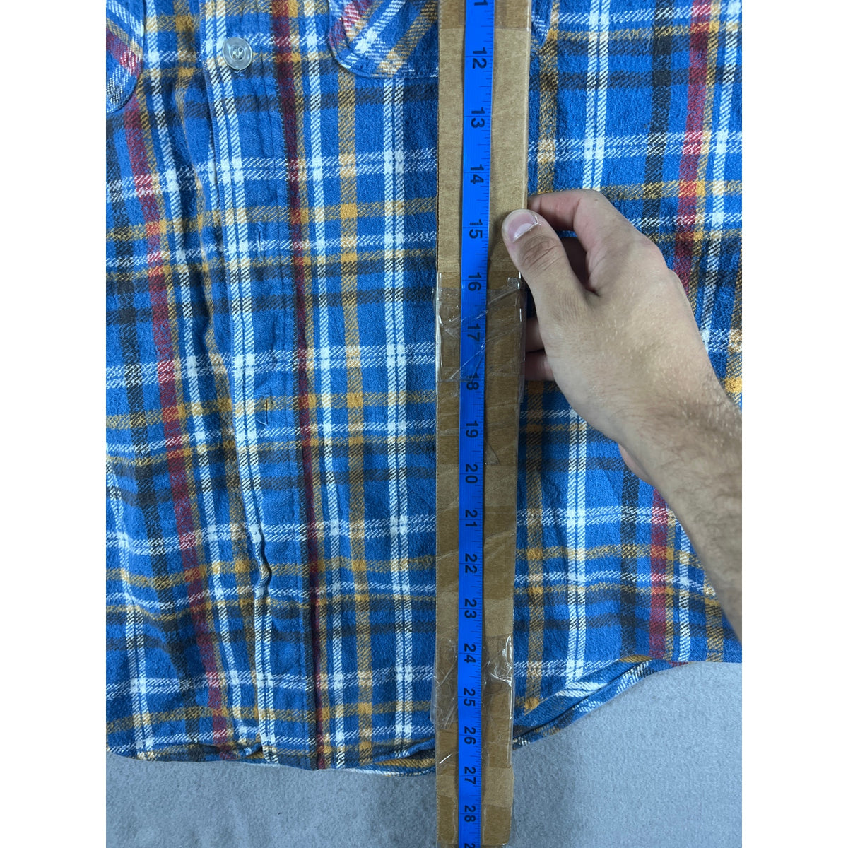 Woodland Flannel Plaid Shirt Boys - L