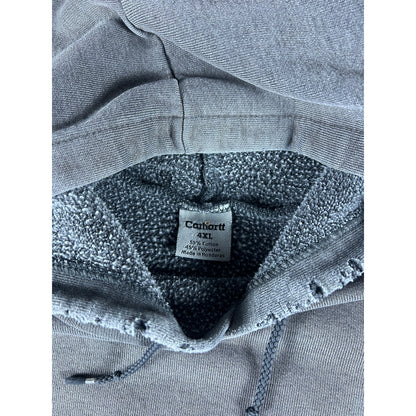 Carhartt Distressed Hoodie Sweatshirt - 4XL