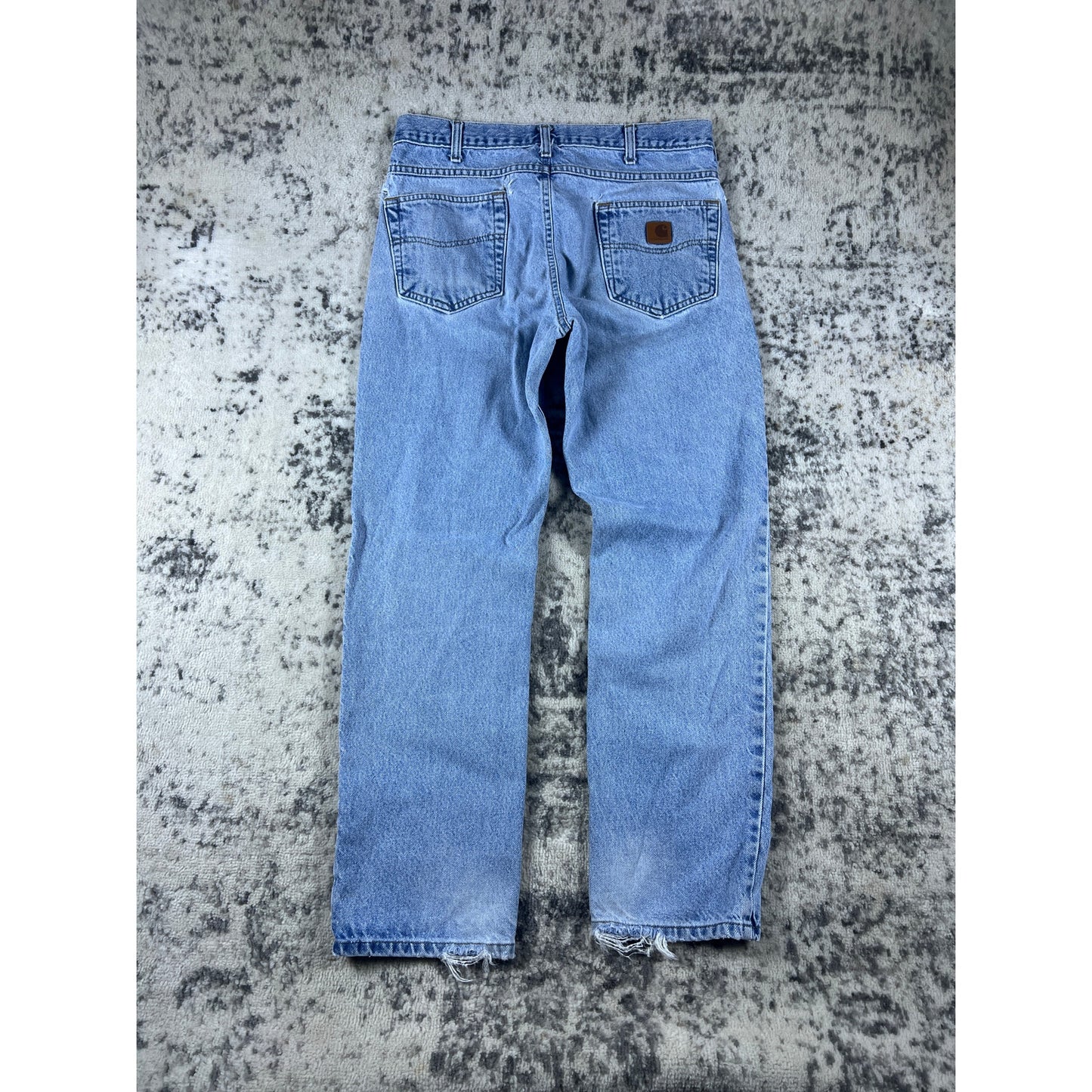 Vintage Carhartt Denim Blue Jeans - 34