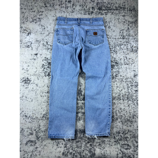 Vintage Carhartt Denim Blue Jeans - 34