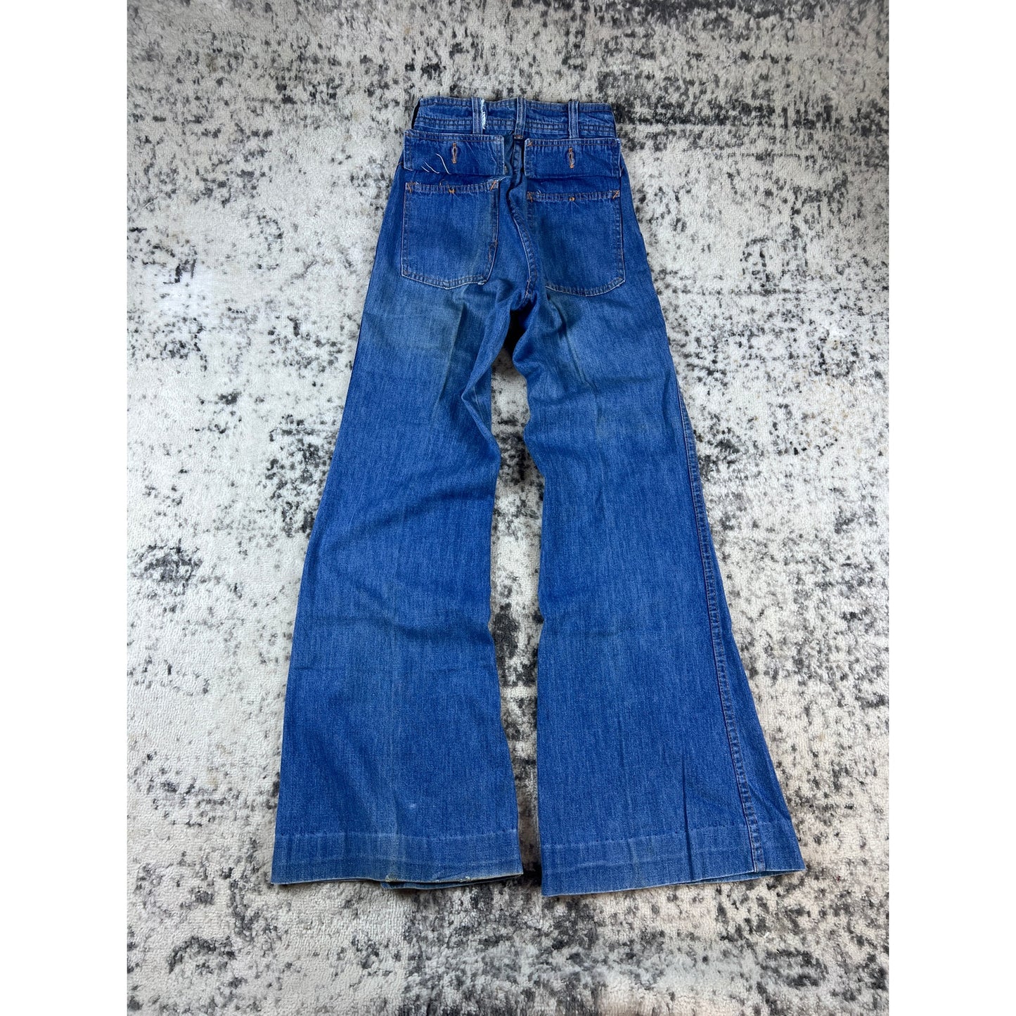 Vintage 70s Bell Bottom Jeans - 23x32