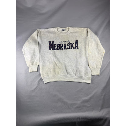 Vintage Nebraska University Sweatshirt - XL