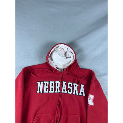 Nebraska Cornhuskers Hoodie Sweatshirt - L