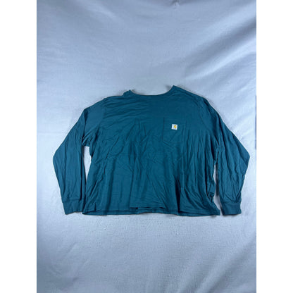 Lot of 2 Carhartt Loose Fit Pocket Tee Womens - 3X