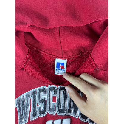 Vintage Wisconsin Badgers Hoodie - XL