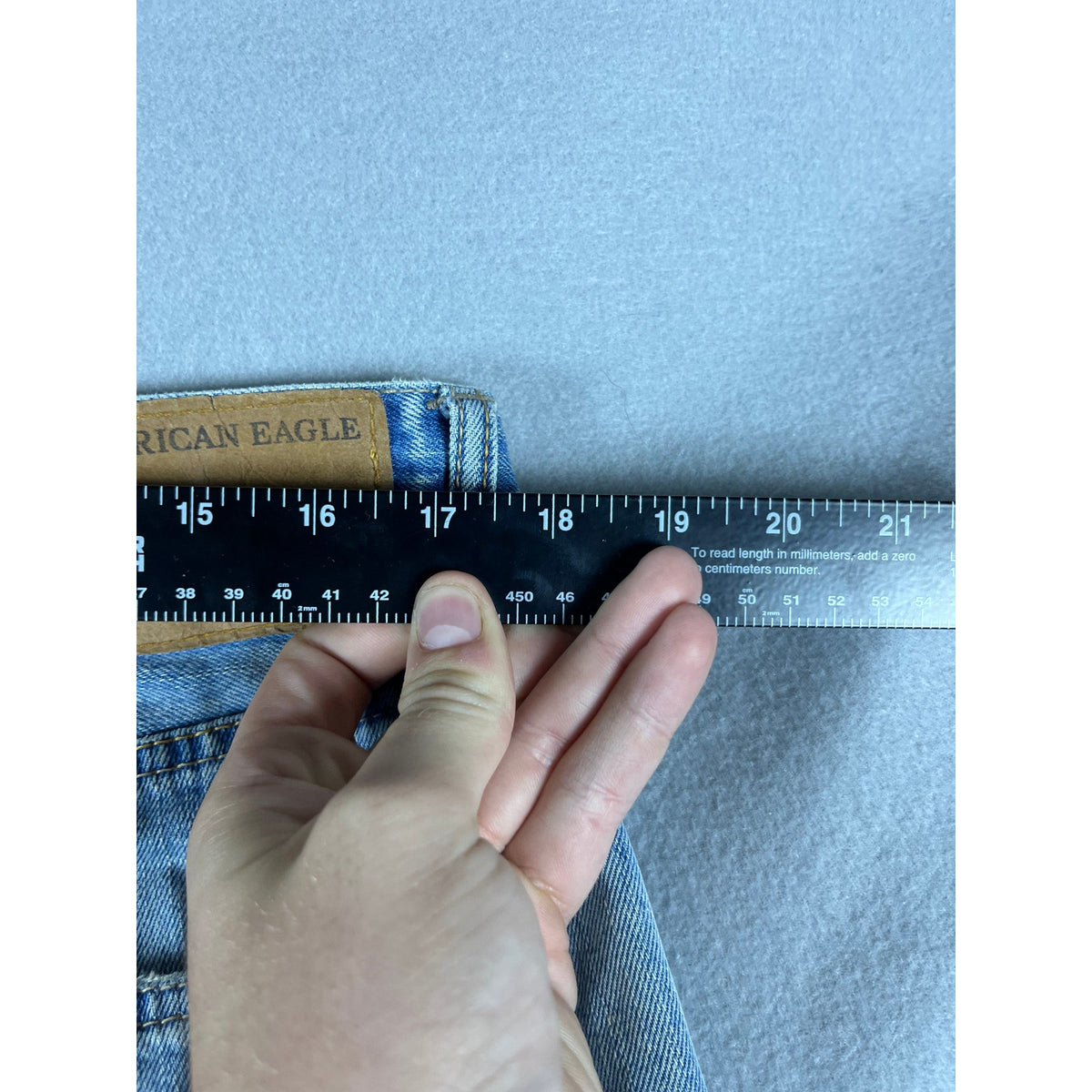 American Eagle Distressed Bootcut Jeans - 34x32