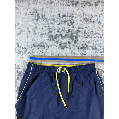Energy Zone Y2k Stripped Swim Trunks - L