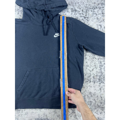 Black Nike Spellout Hoodie Mens - M