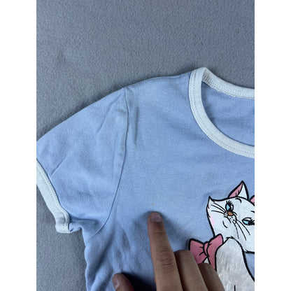 Vintage Disney Aristocats Marie Shirt - Girls L 10/12