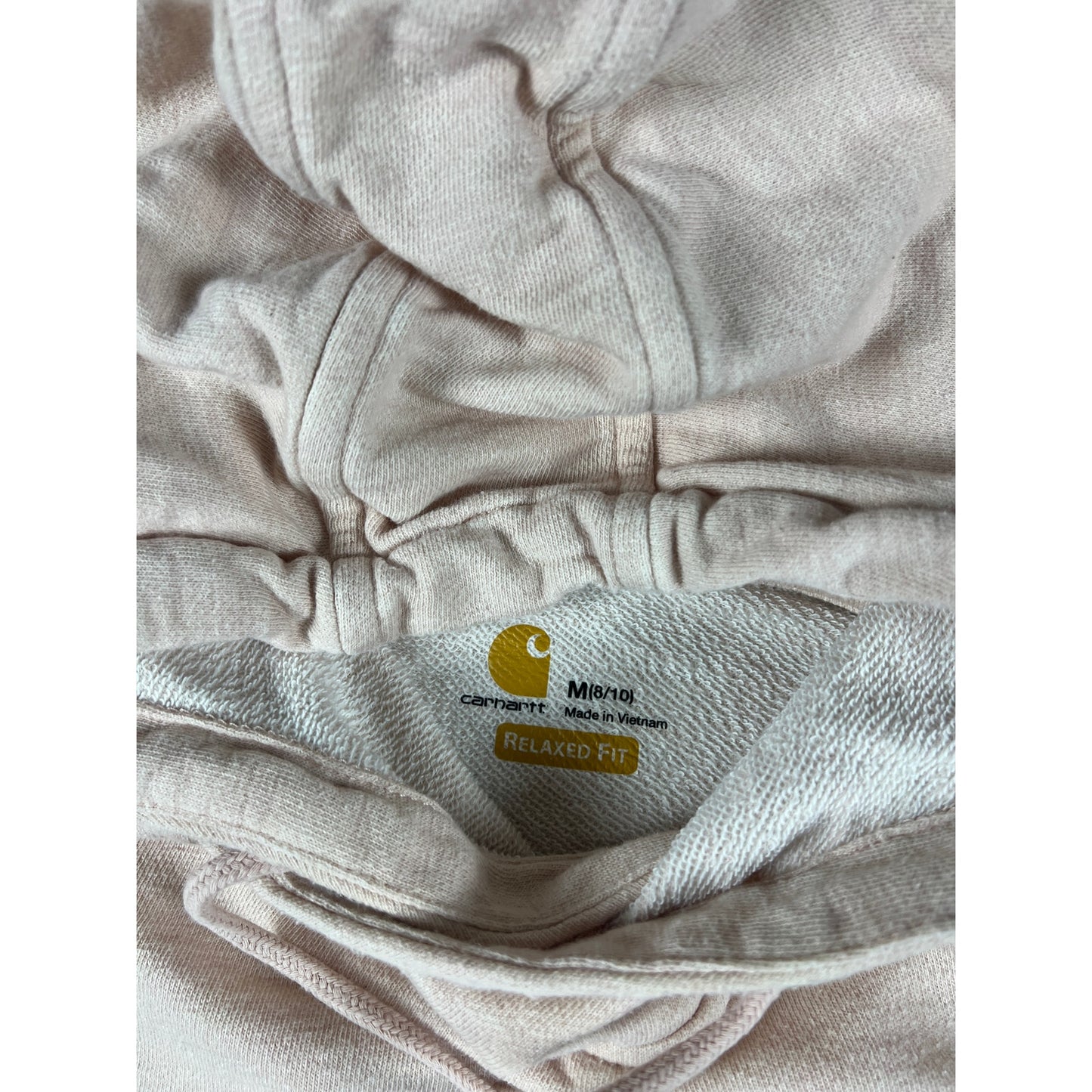 Pink Carhartt Sweatshirt Hoodie - M 8/10