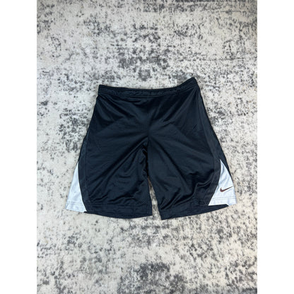 Y2k Black Nike Mesh Basketball Shorts - XL
