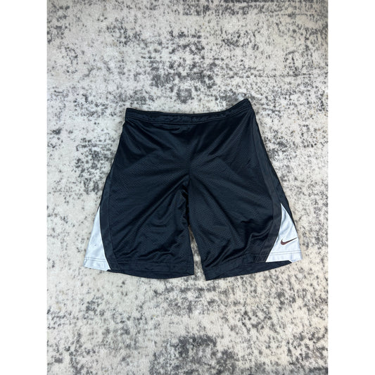 Y2k Black Nike Mesh Basketball Shorts - XL