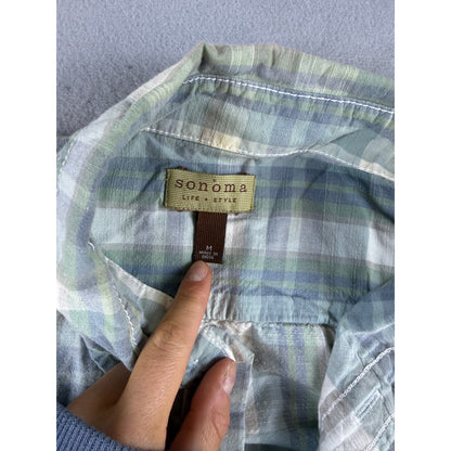 Sonoma Plaid Shirt - M