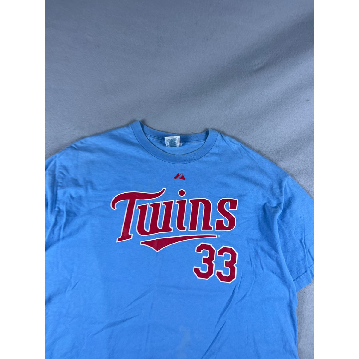 Vintage Minnesota Twins Justin Morneau #33 T-Shirt - XL