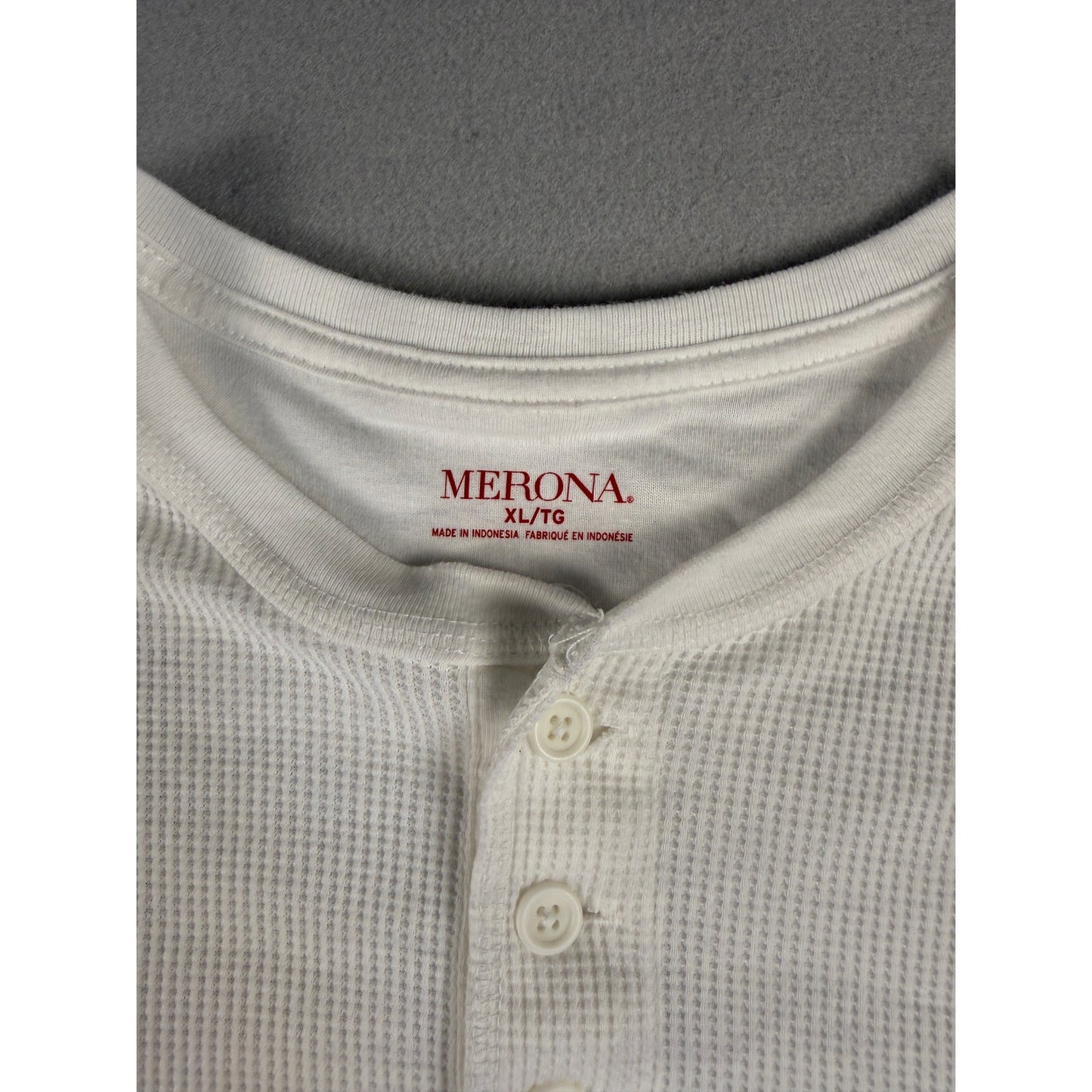 Merona Henley Thermal Knit Shirt - XL